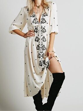 Free People Embroidered Fable Dress for Sale up to 90% Off: Poshmark